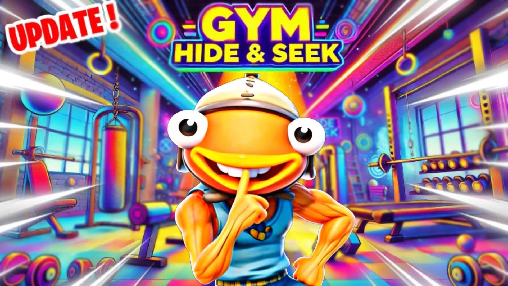 Gym Hide and Seek — Fortnite Creative map