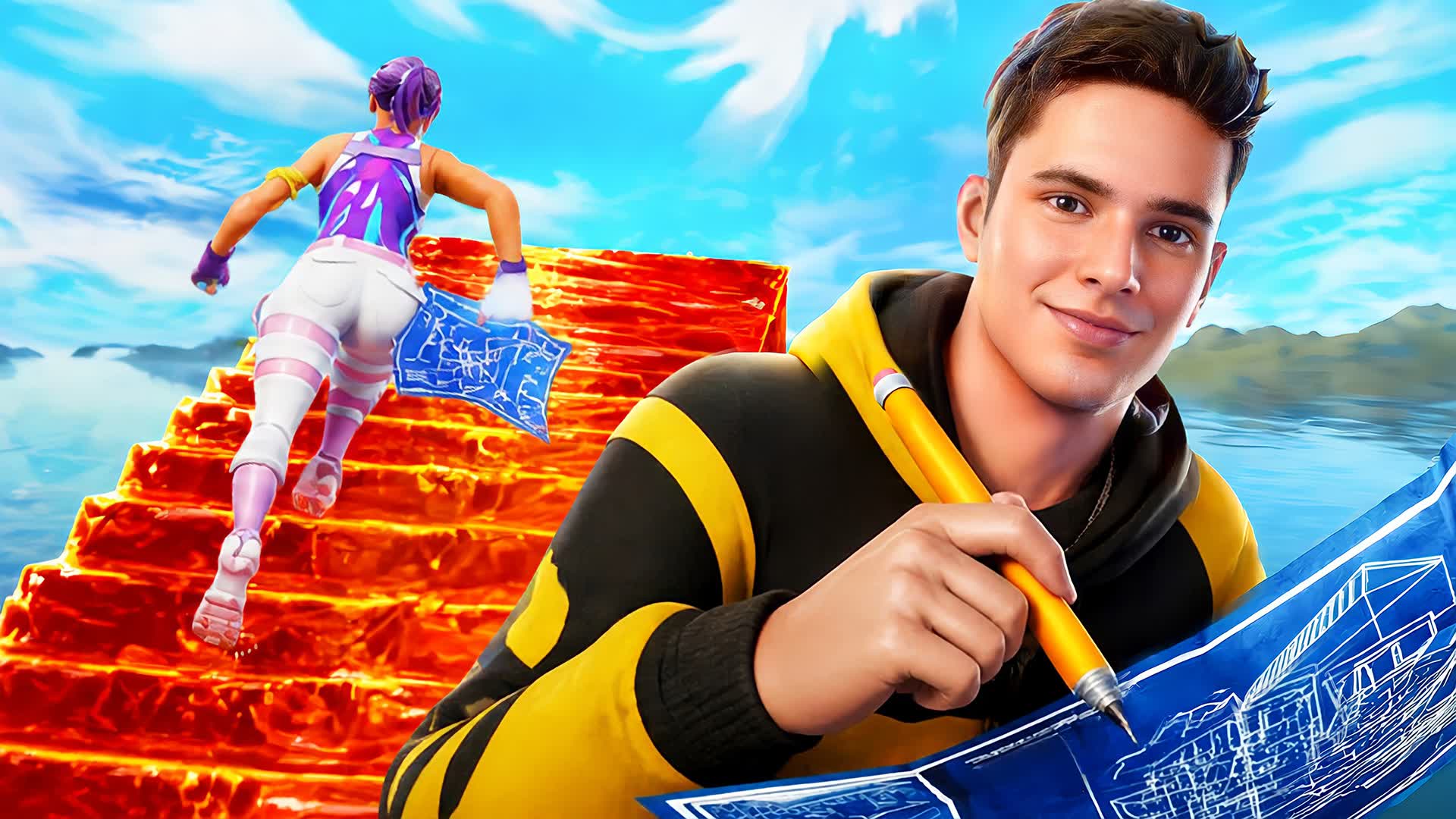 SUNN 1V1 — Fortnite Creative map