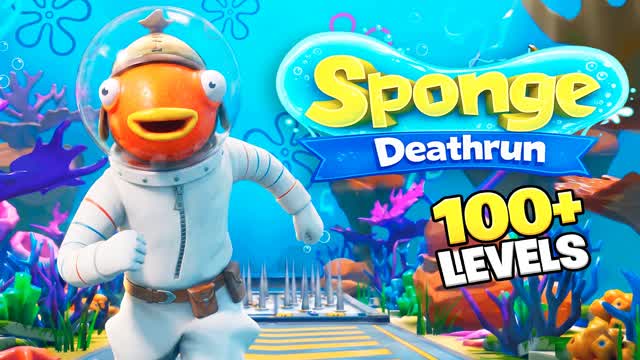 SPONGE DEATHRUN PARKOUR 100+ποΈ β Fortnite Creative map