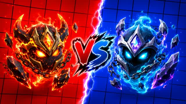 SUPER RVB RED VS BLUE FUN A — Fortnite Creative map