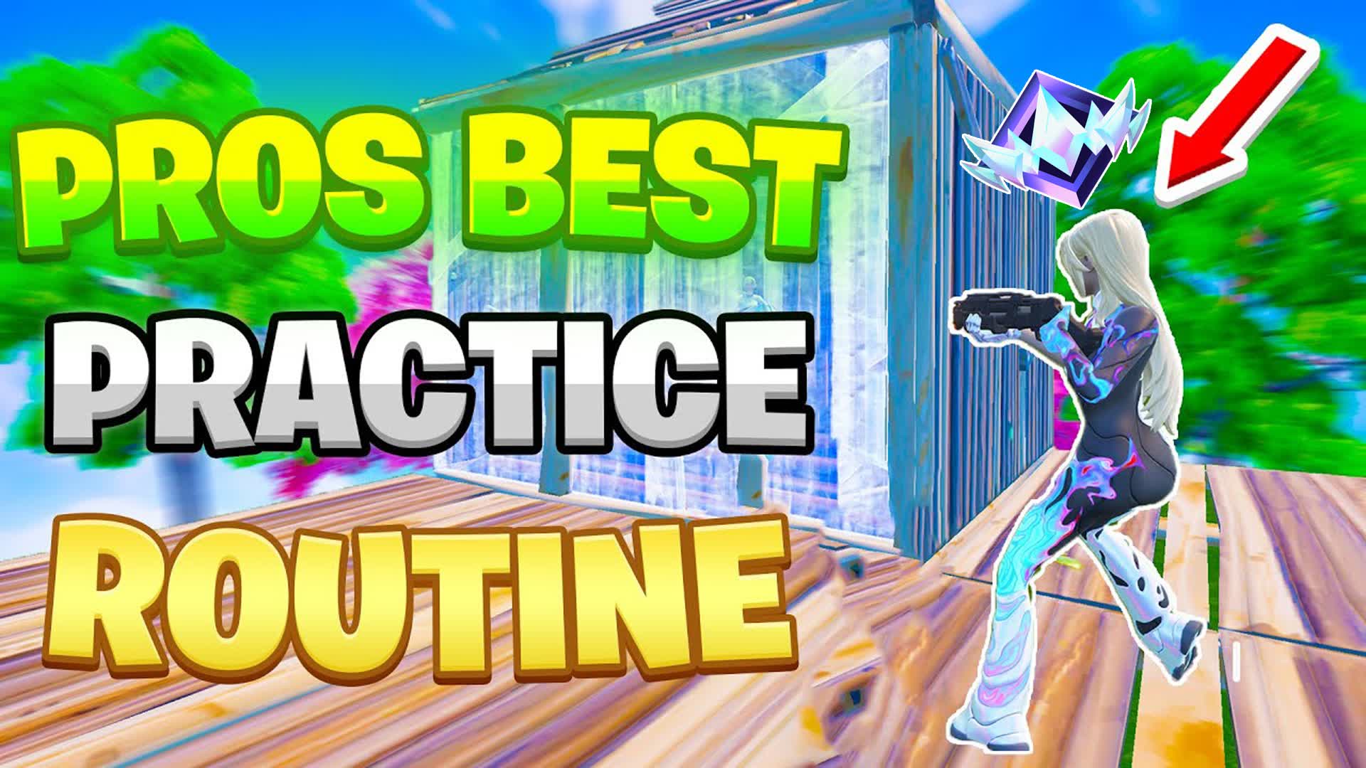 ROAD TO UNREAL (BEST PRACTICE MAP)🎯🔥 — Fortnite Creative map