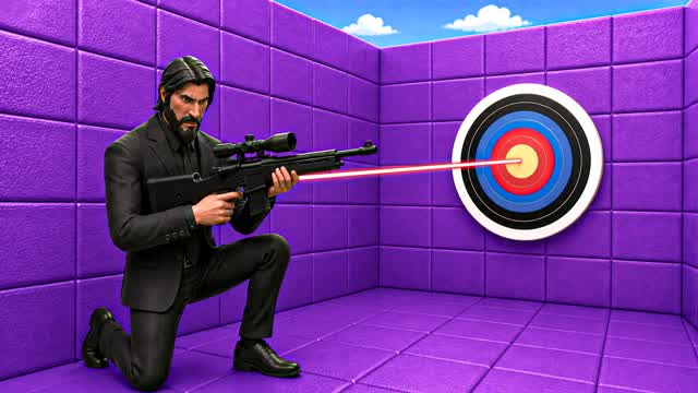 π― MIIKJ TRICKSHOT CHALLENGE π― β Fortnite Creative map