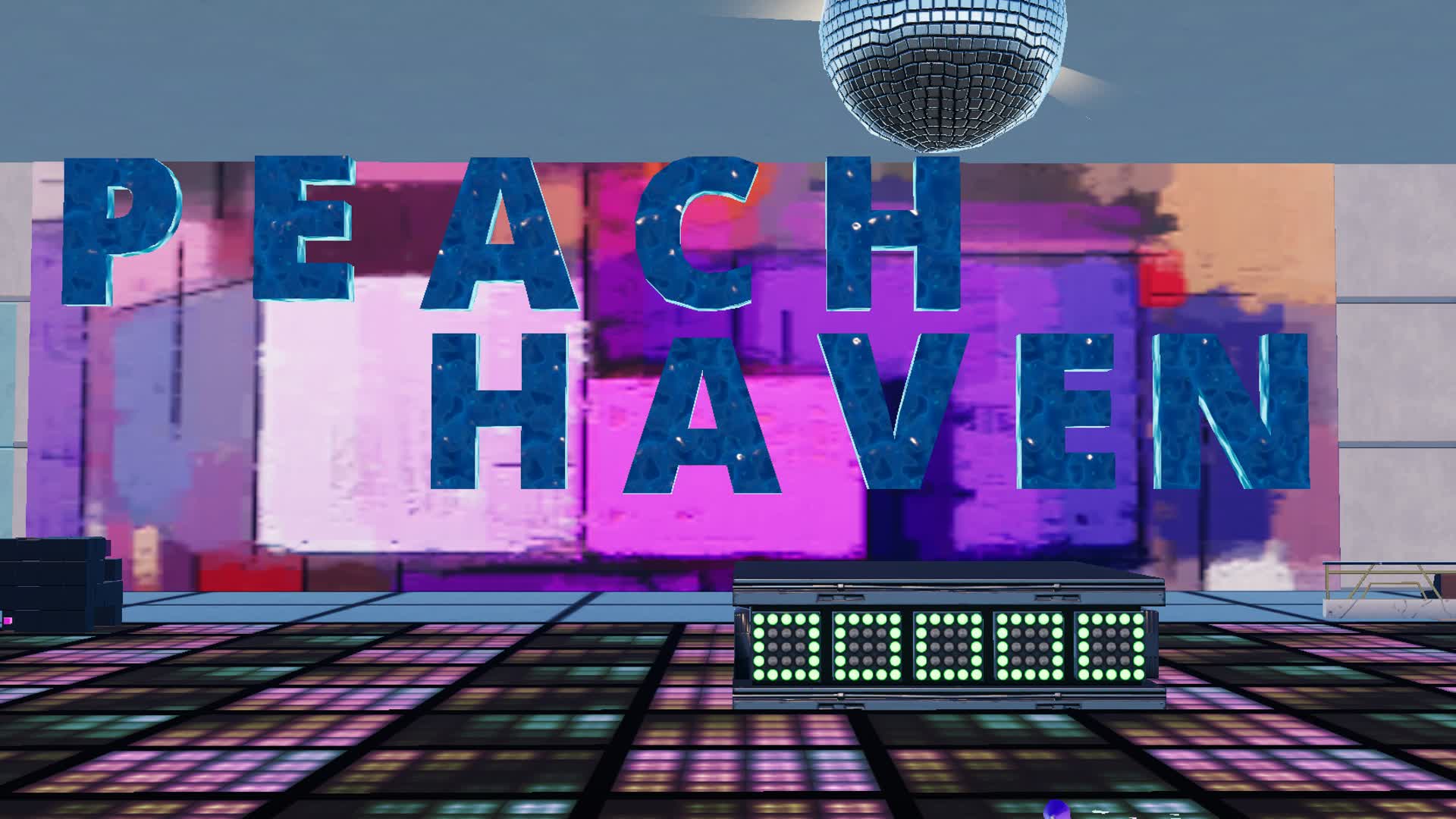Peach Haven Party Royale — Fortnite Creative map