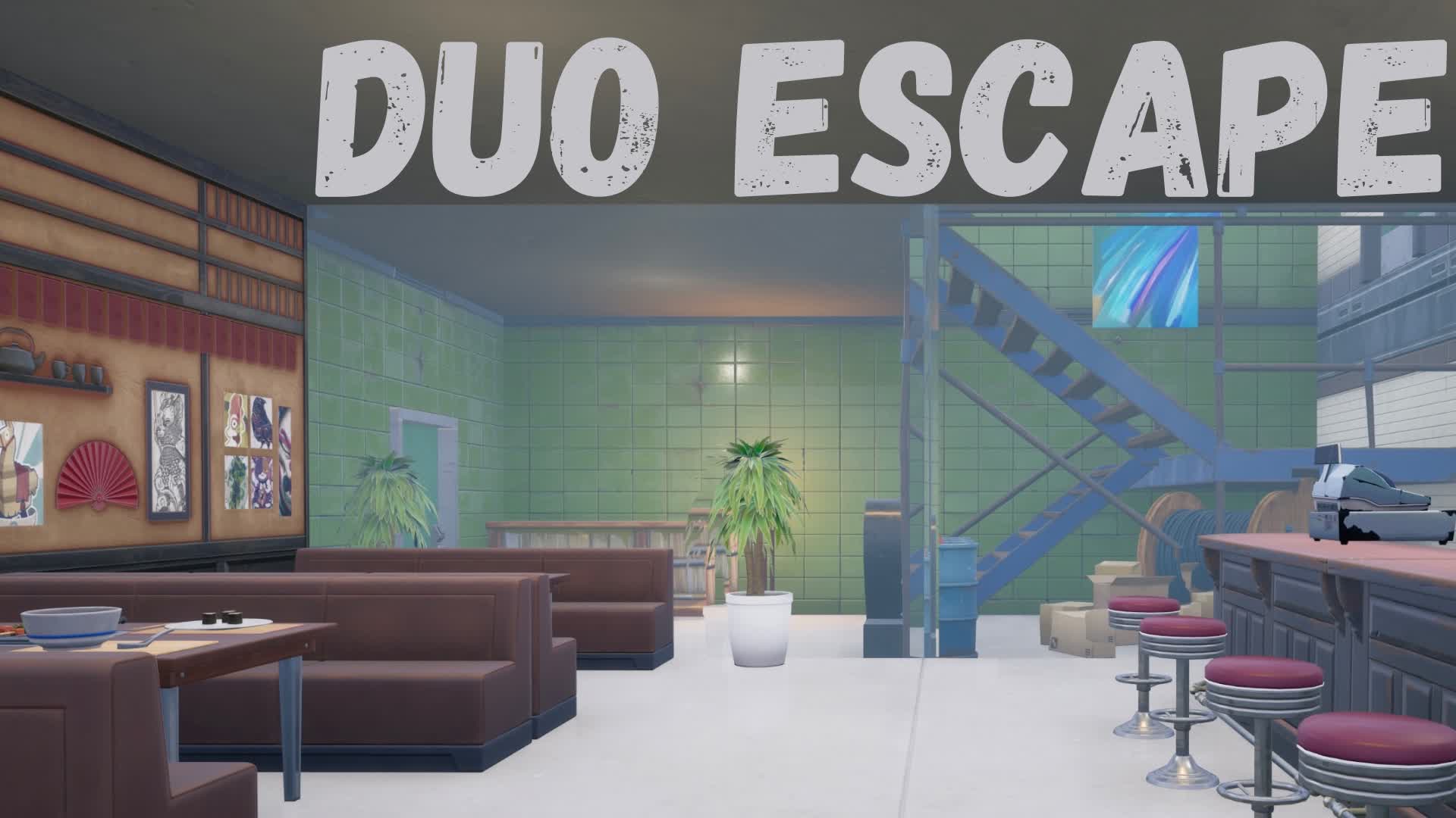 DUO ESCAPE GAME — Fortnite Creative map
