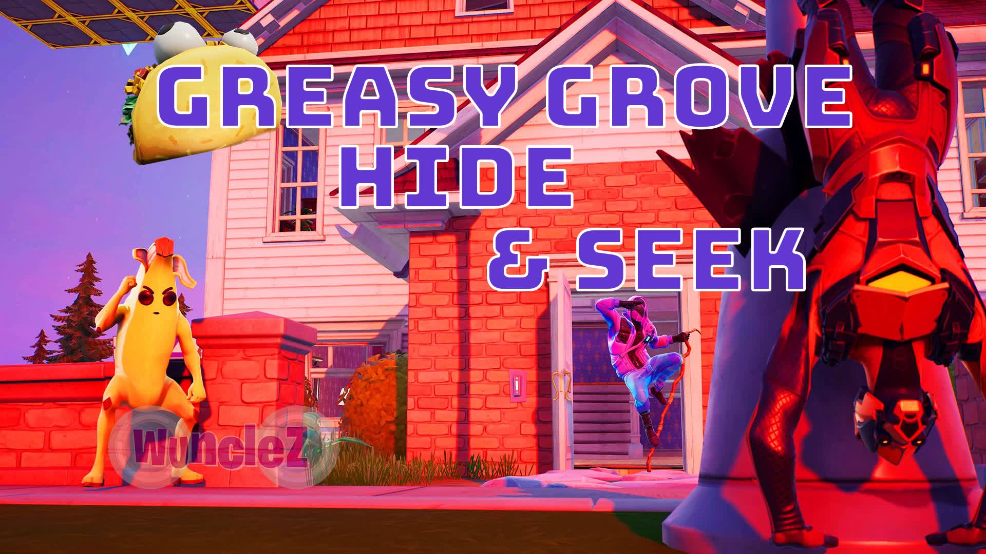 W Greasy Grove Hide and Seek — Fortnite Creative map