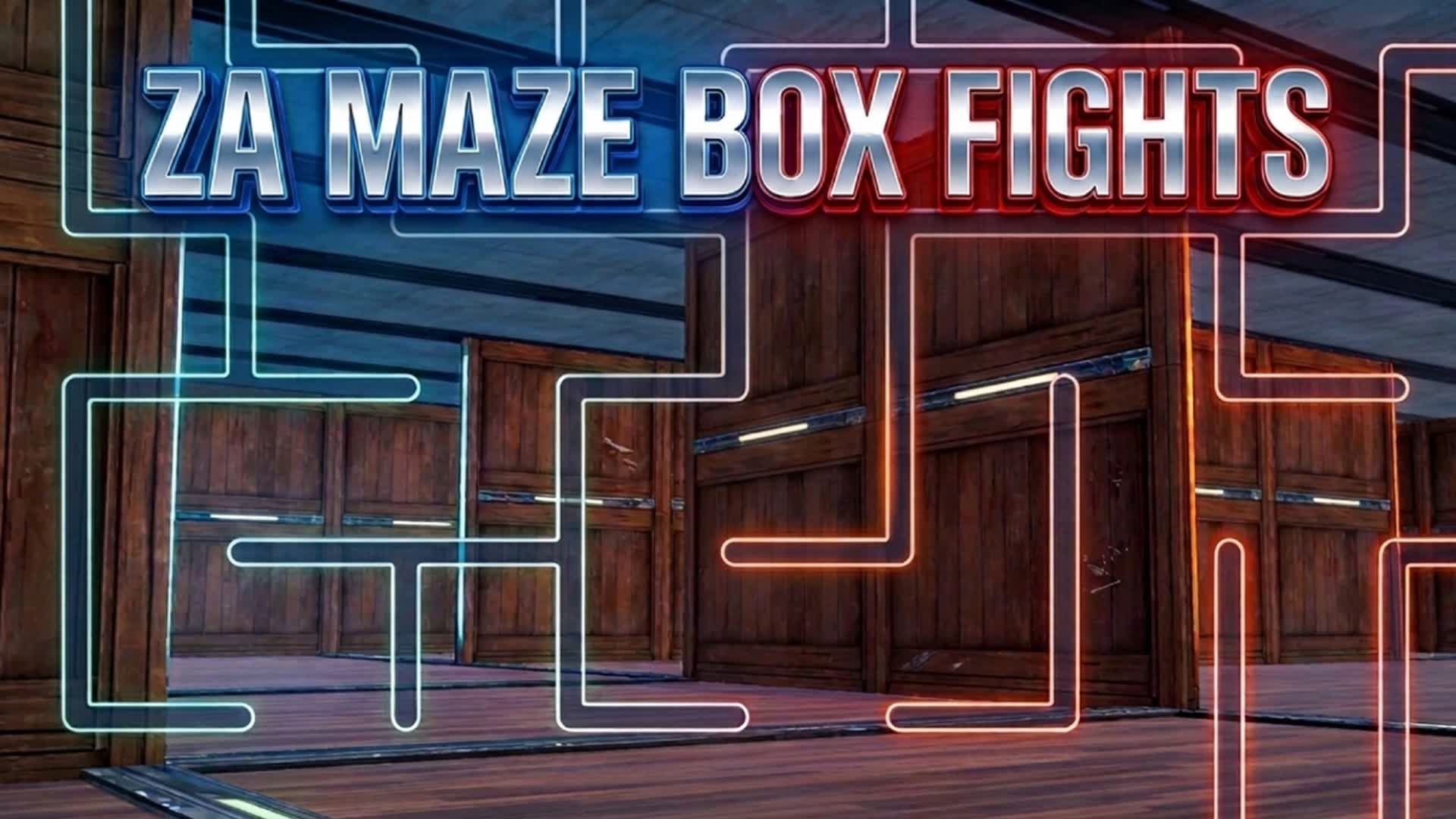 ZA Maze Box Fights — Fortnite Creative map