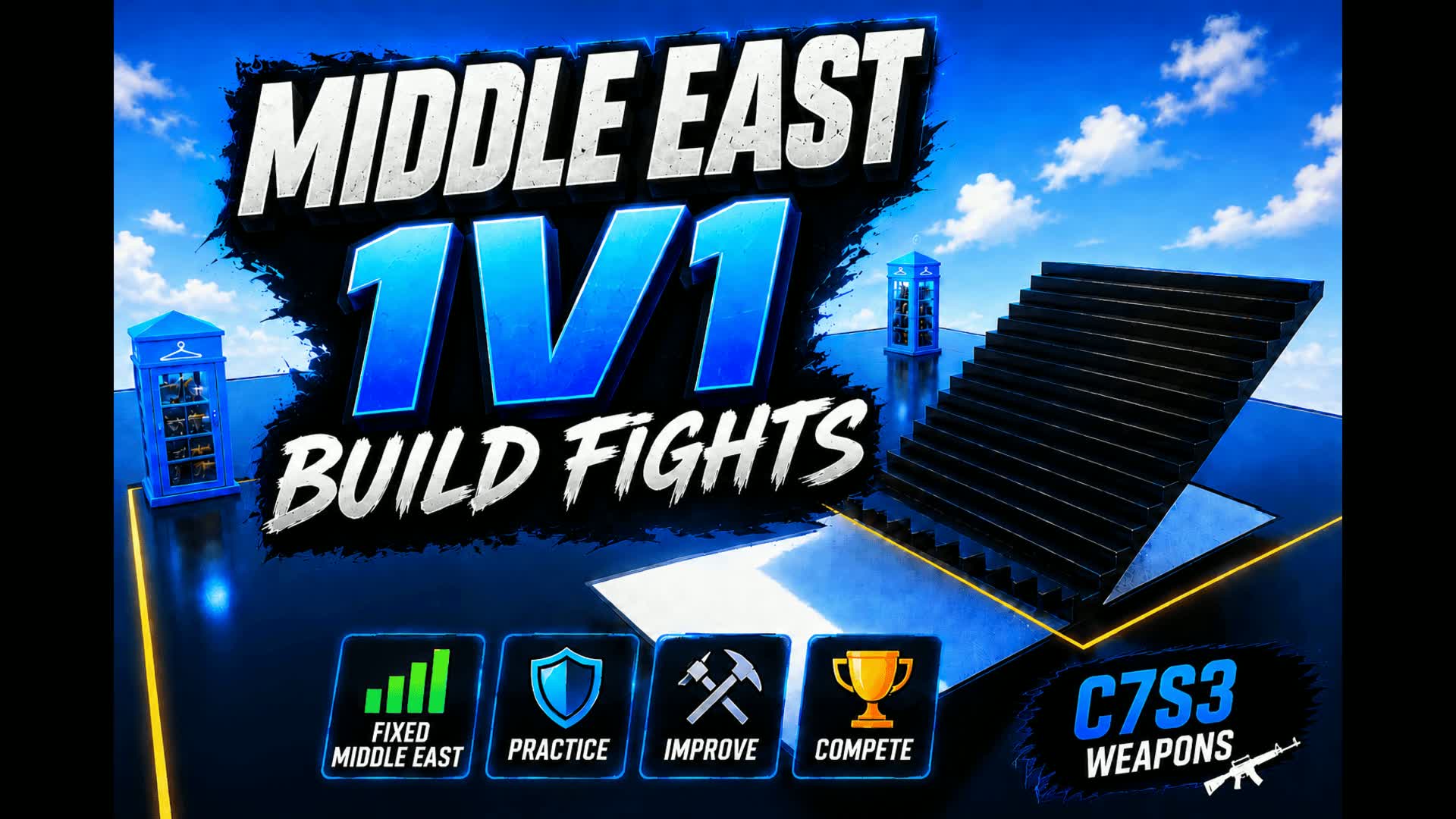Middle East Build Fights — Fortnite Creative map