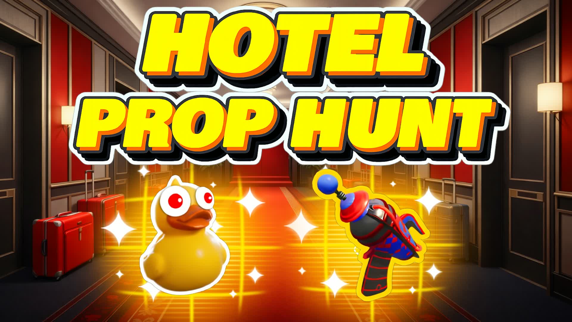 HOTEL PROP HUNT — Fortnite Creative map