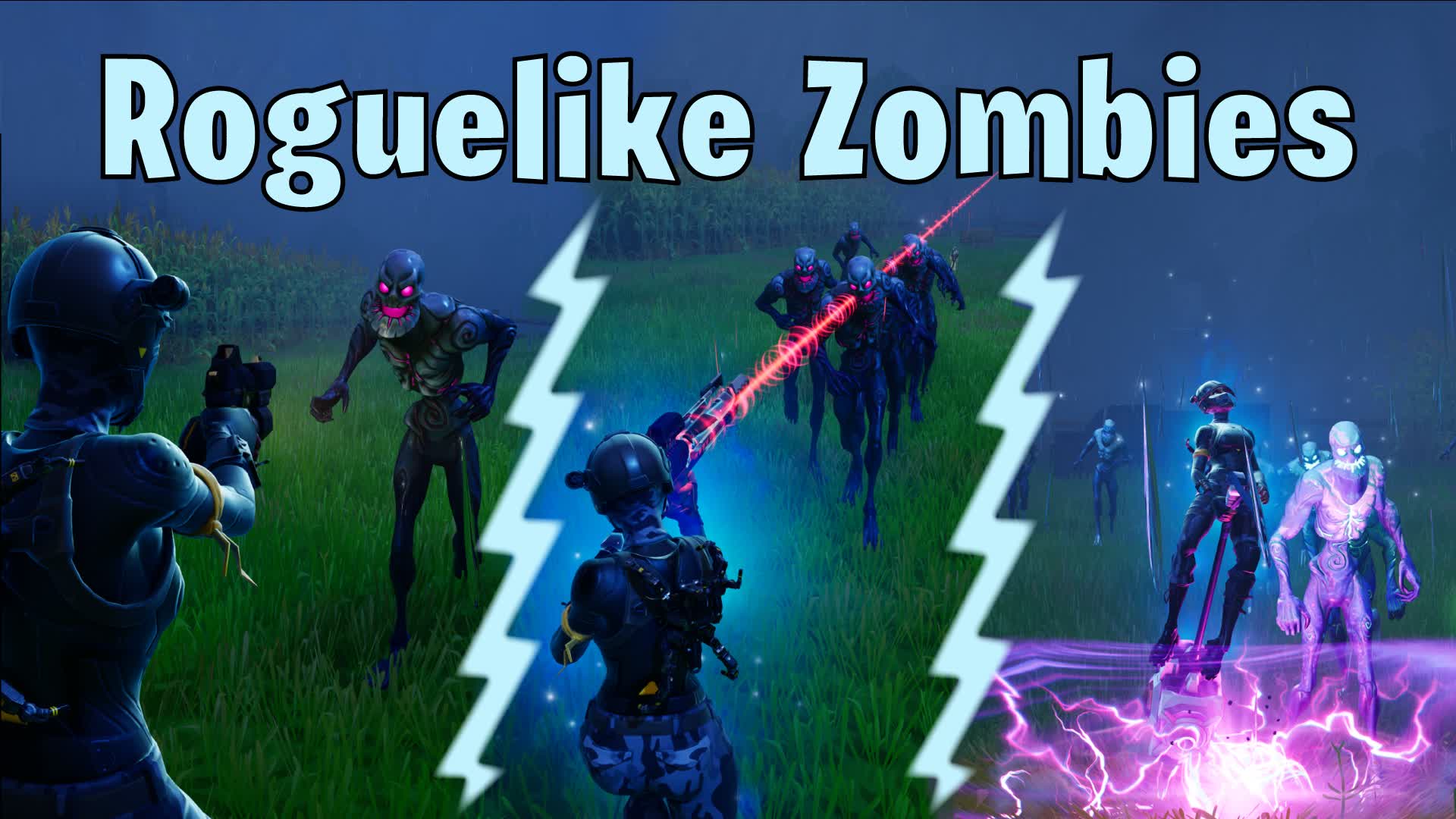 Roguelike Zombies — Fortnite Creative map