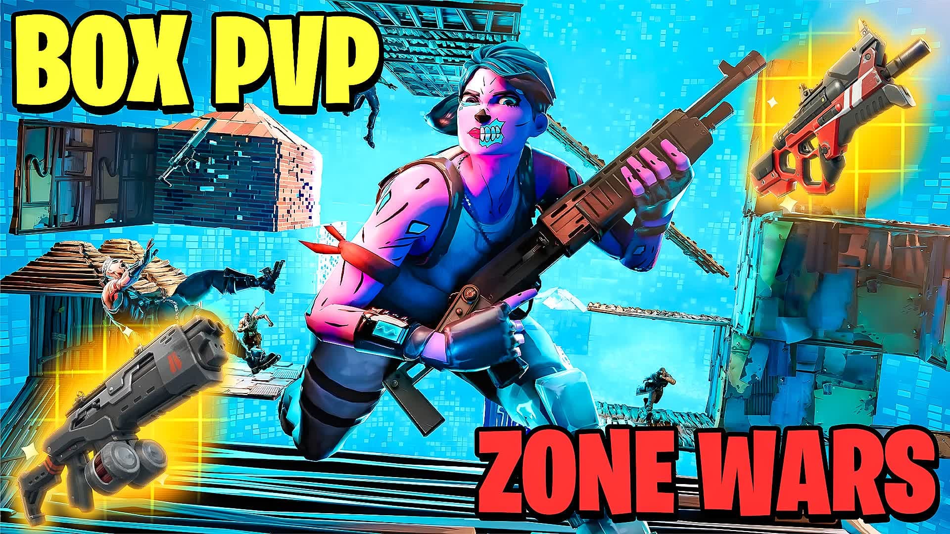 BOX FIGHT (ZONE WARS) — Fortnite Creative map