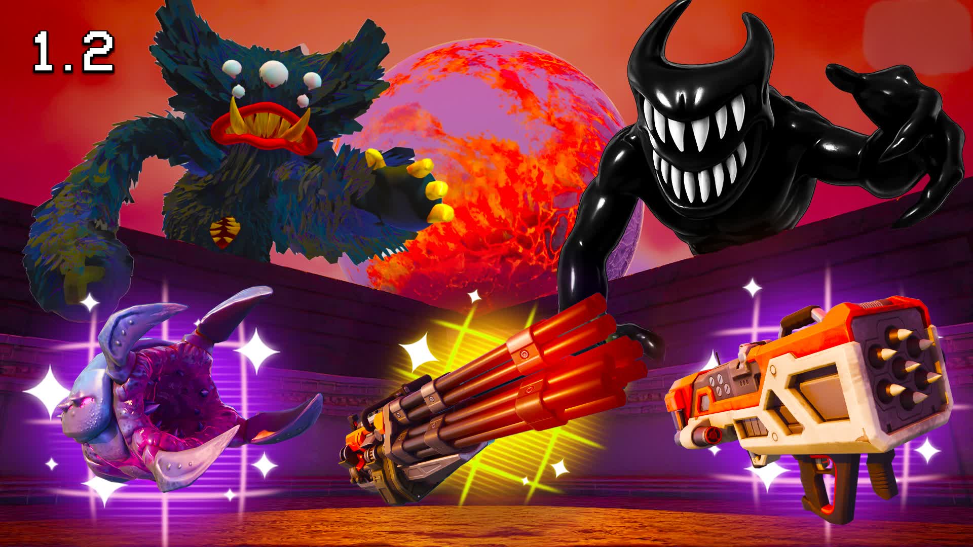 BOSS PIT — Fortnite Creative map
