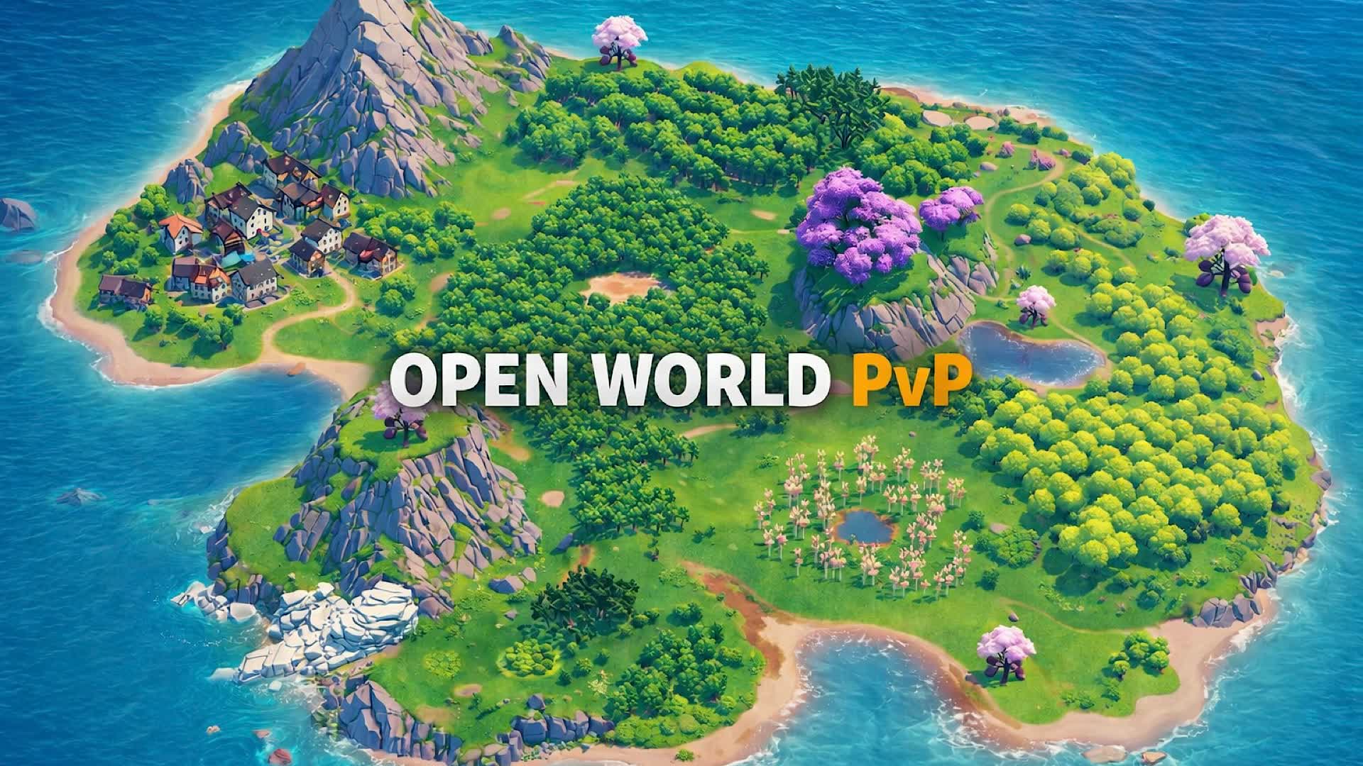 open world PvP — Fortnite Creative map