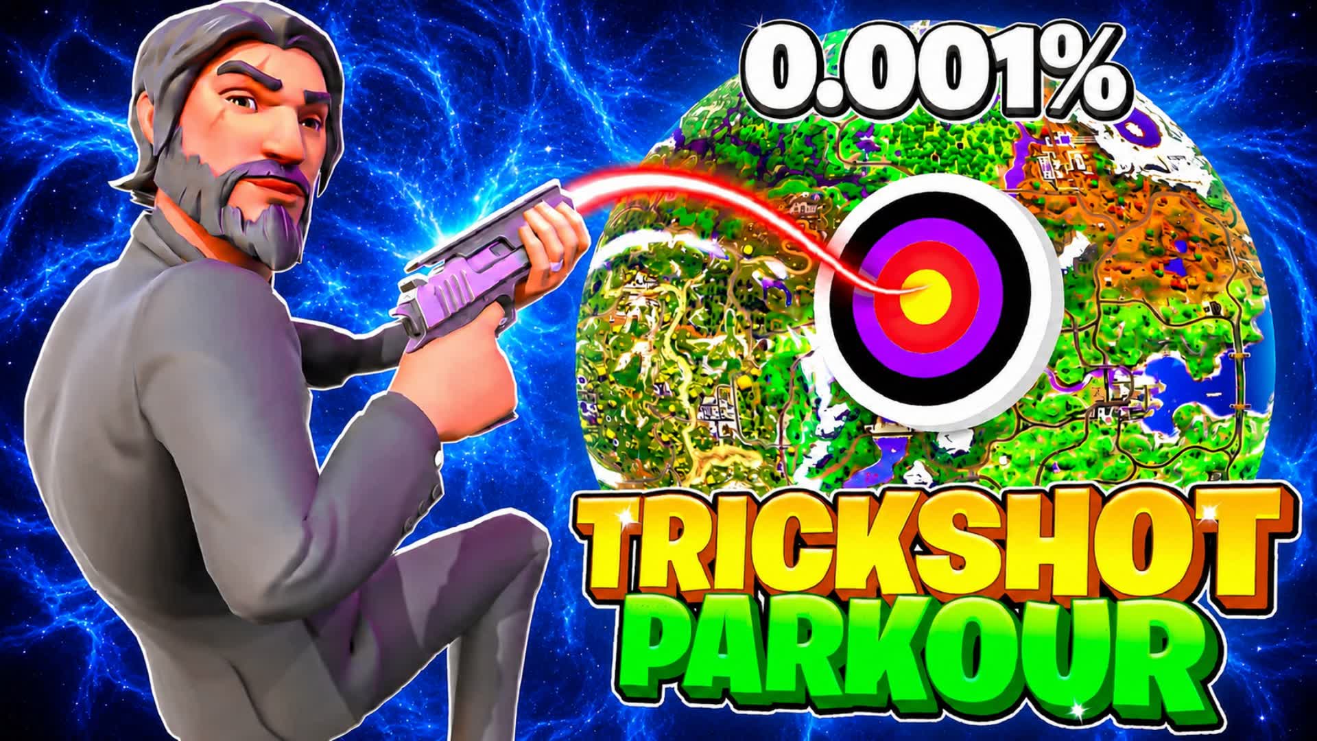 SUPER CRAZY TRICKSHOT UNC — Fortnite Creative map