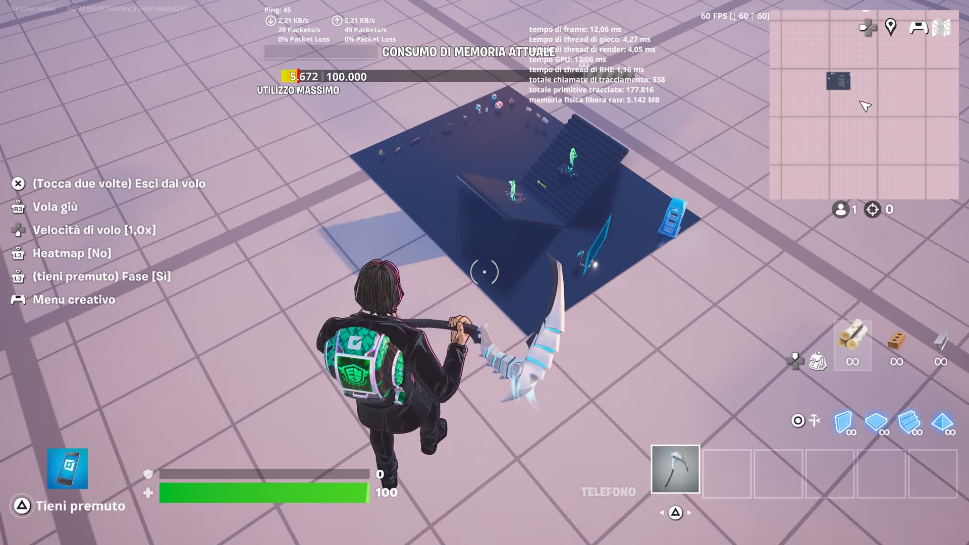 Monica ti voglio bene — Fortnite Creative map