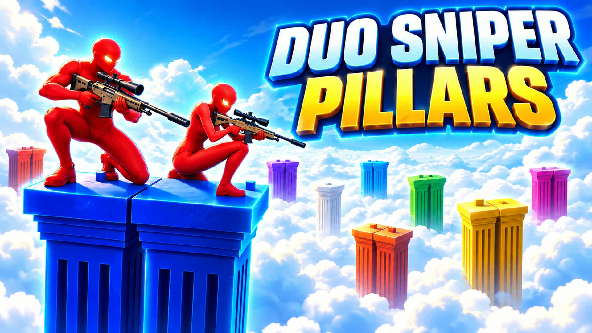 DUO SNIPER PILLARS β Fortnite Creative map