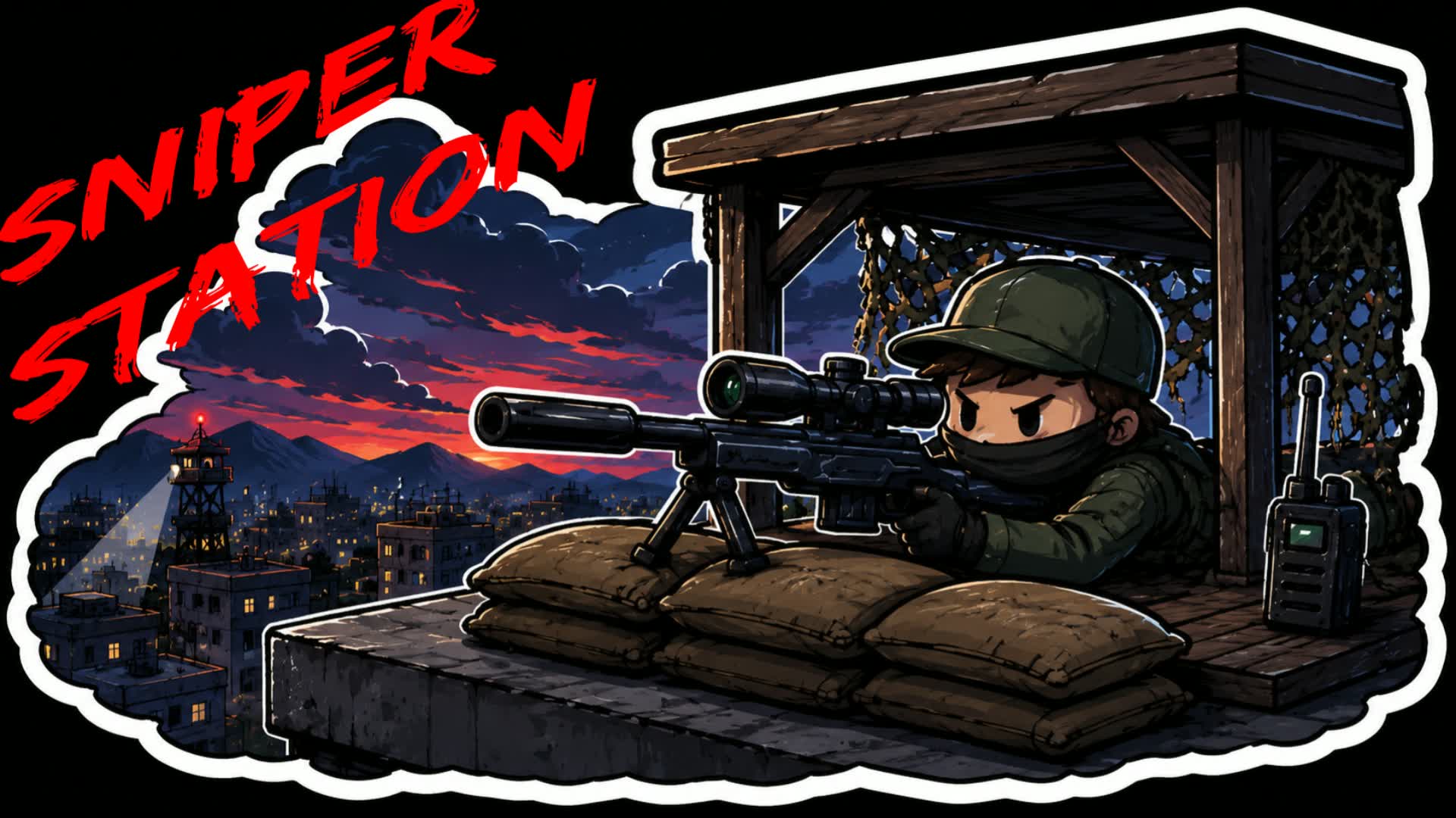 Sniper Station — Fortnite Creative map