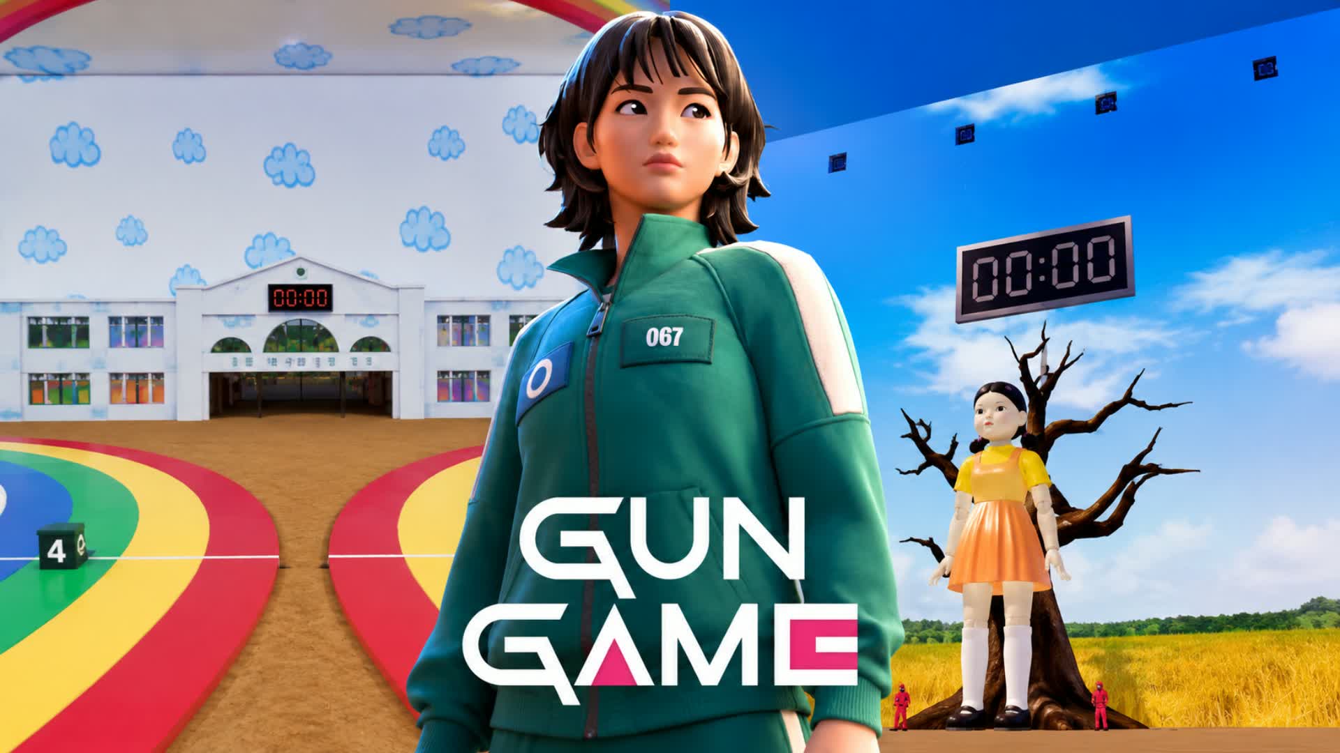 π GUN GAME π« SQUID GAME 3 β Fortnite Creative map