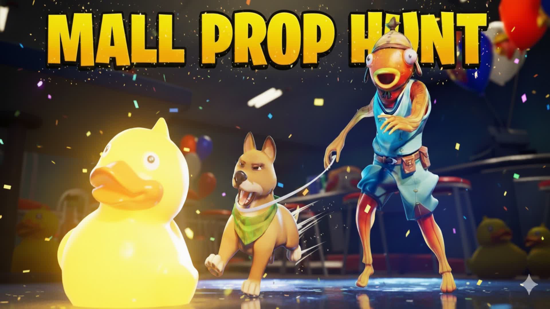 🛍️ SUPER MALL PROP HUNT 🛍️ — Fortnite Creative map
