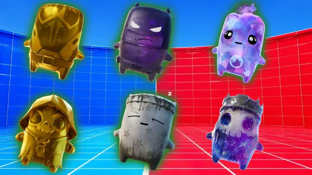 RED VS BLUE 🔴🔵MASTER PIECE — Fortnite Creative map