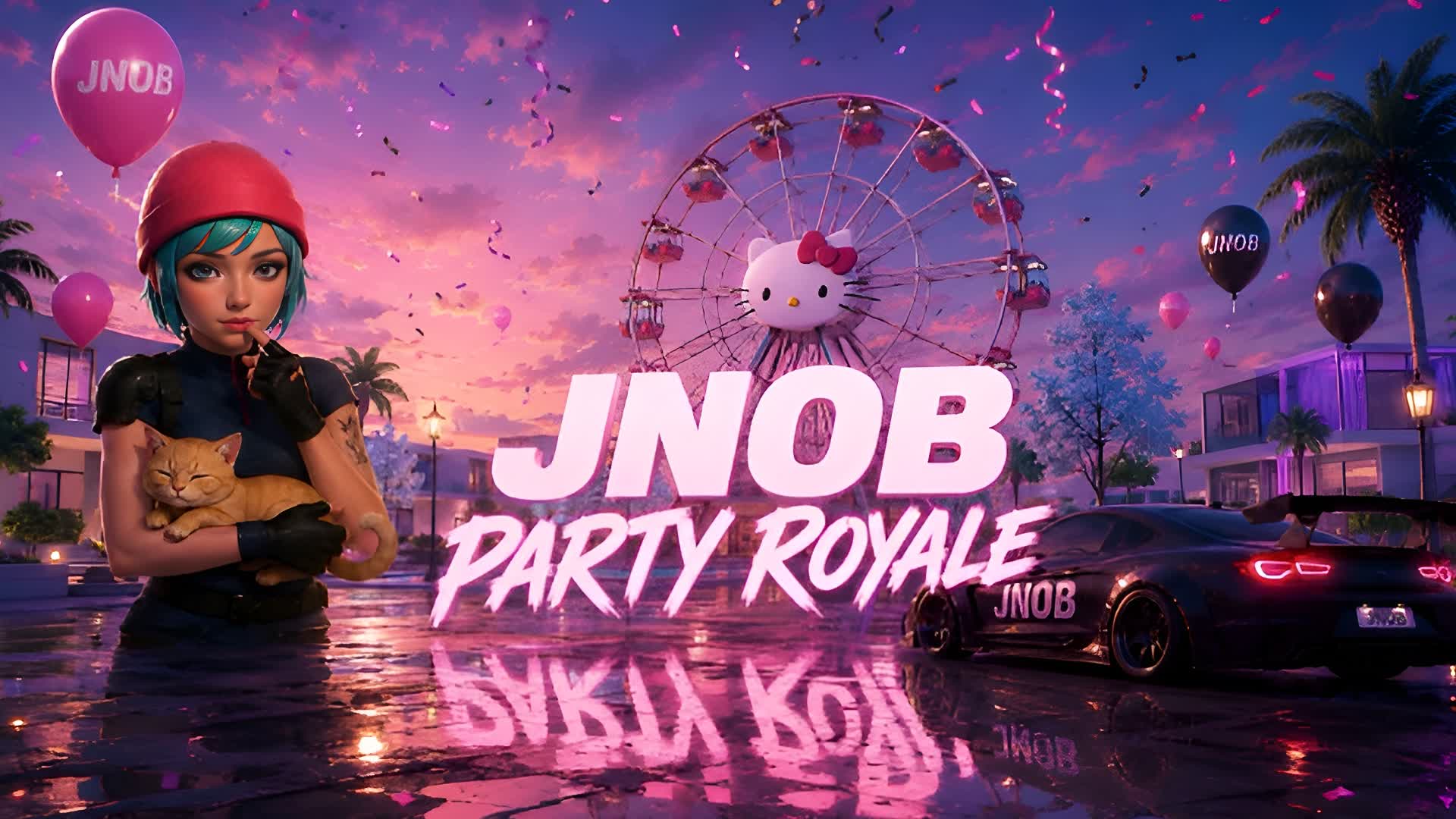 JNOB PARTY ROYALE — Fortnite Creative map