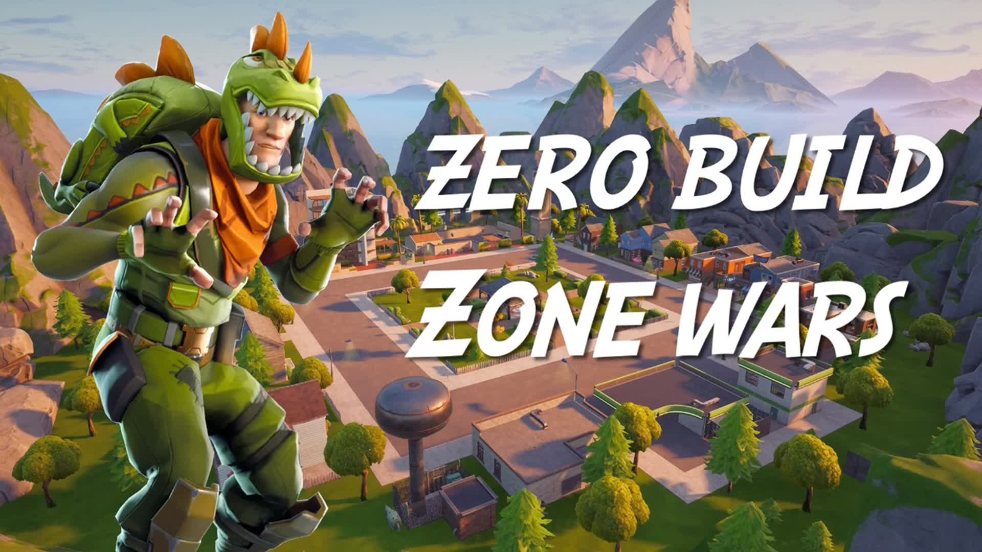 Zone Wars - Suburbs — Fortnite Creative map