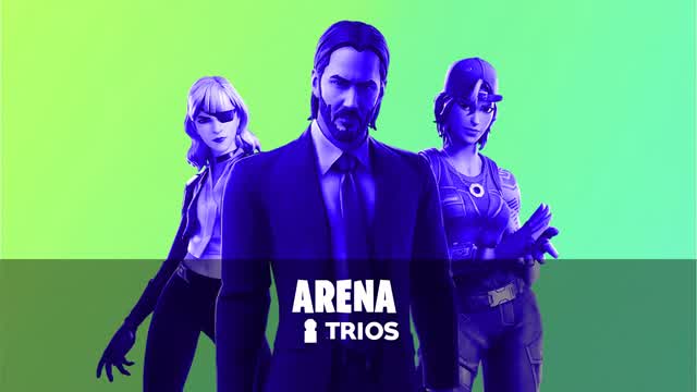ARENA ZONE WARS TRIOS — Fortnite Creative map