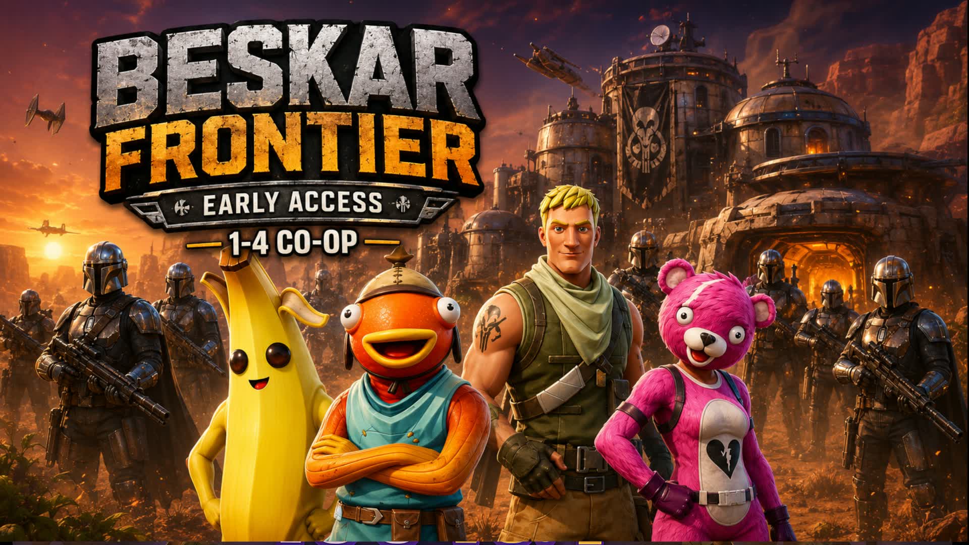 BESKAR FRONTIER(Early Access) โ Fortnite Creative map