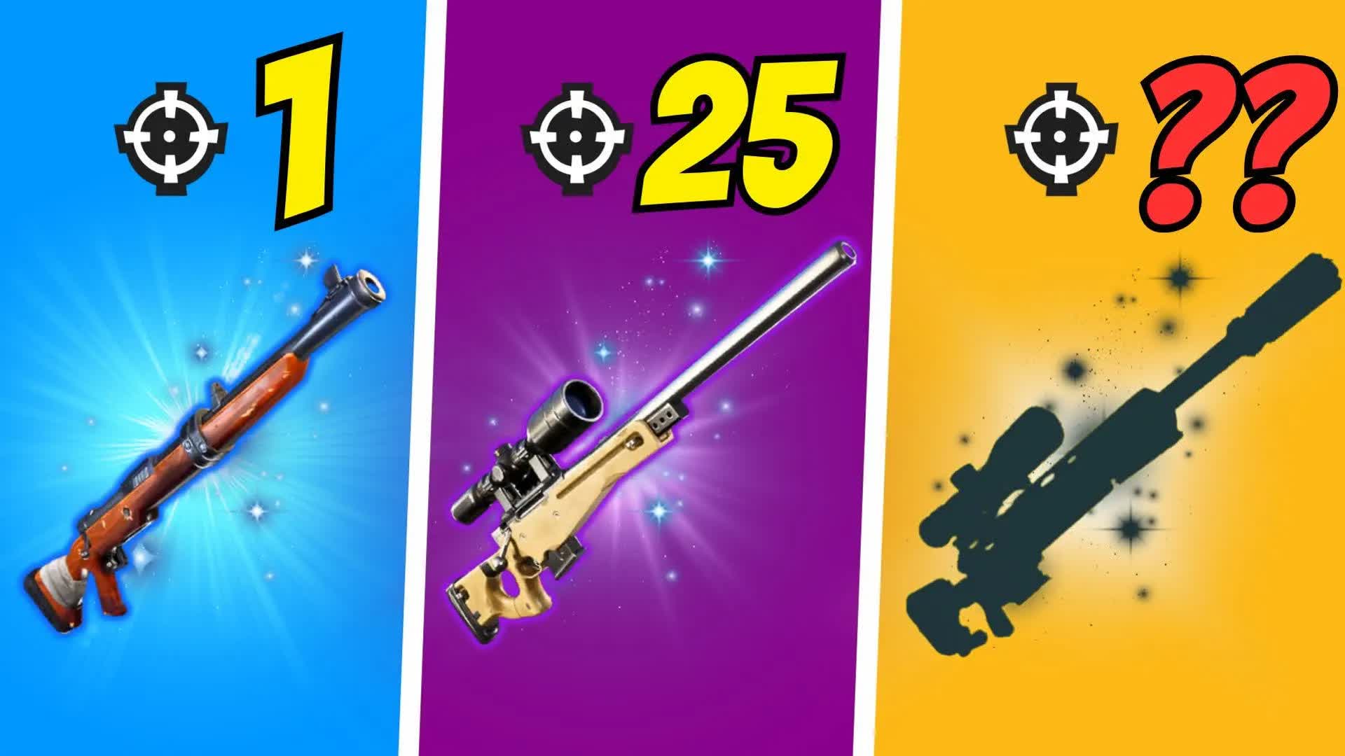 One Shot Gun Game π― β Fortnite Creative map