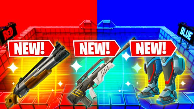 RVB RED VS BLUE D — Fortnite Creative map