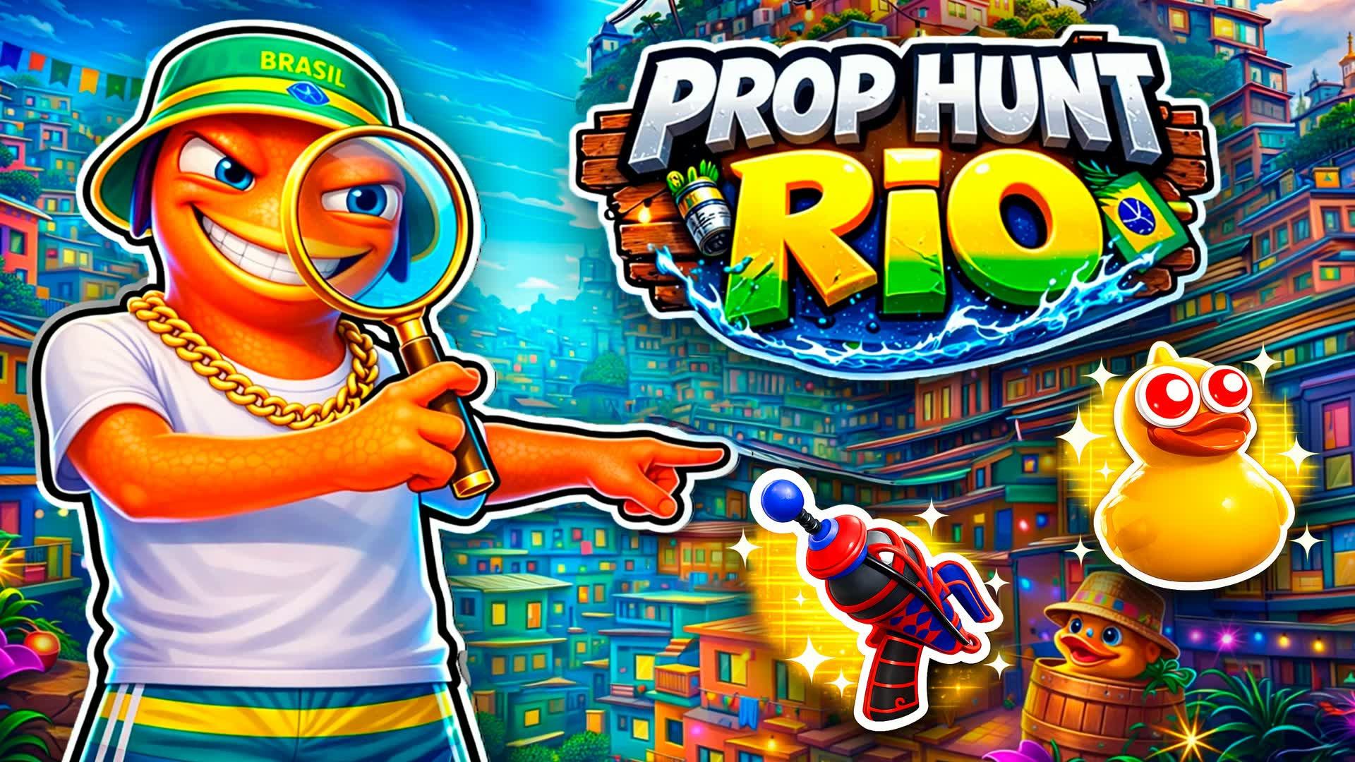 π Prop Hunt - Rio β Fortnite Creative map