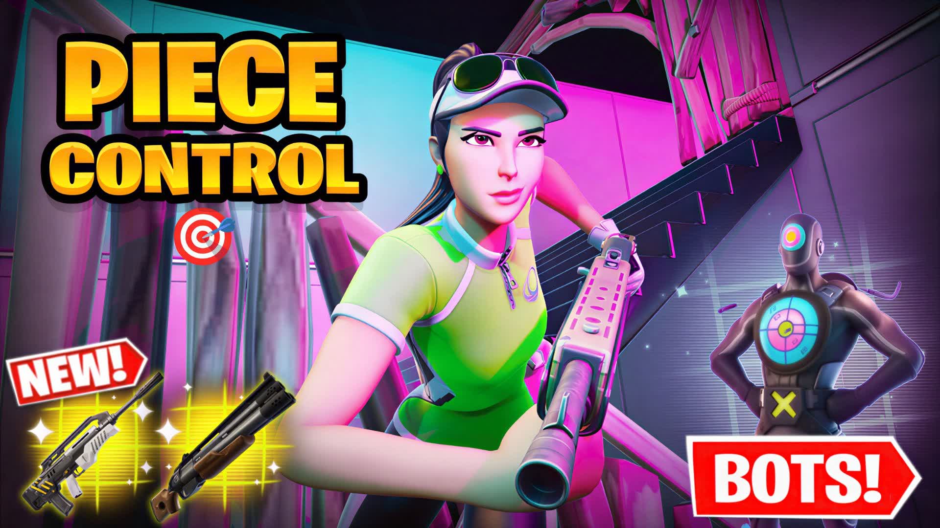 Piece Control BOTS π― β Fortnite Creative map