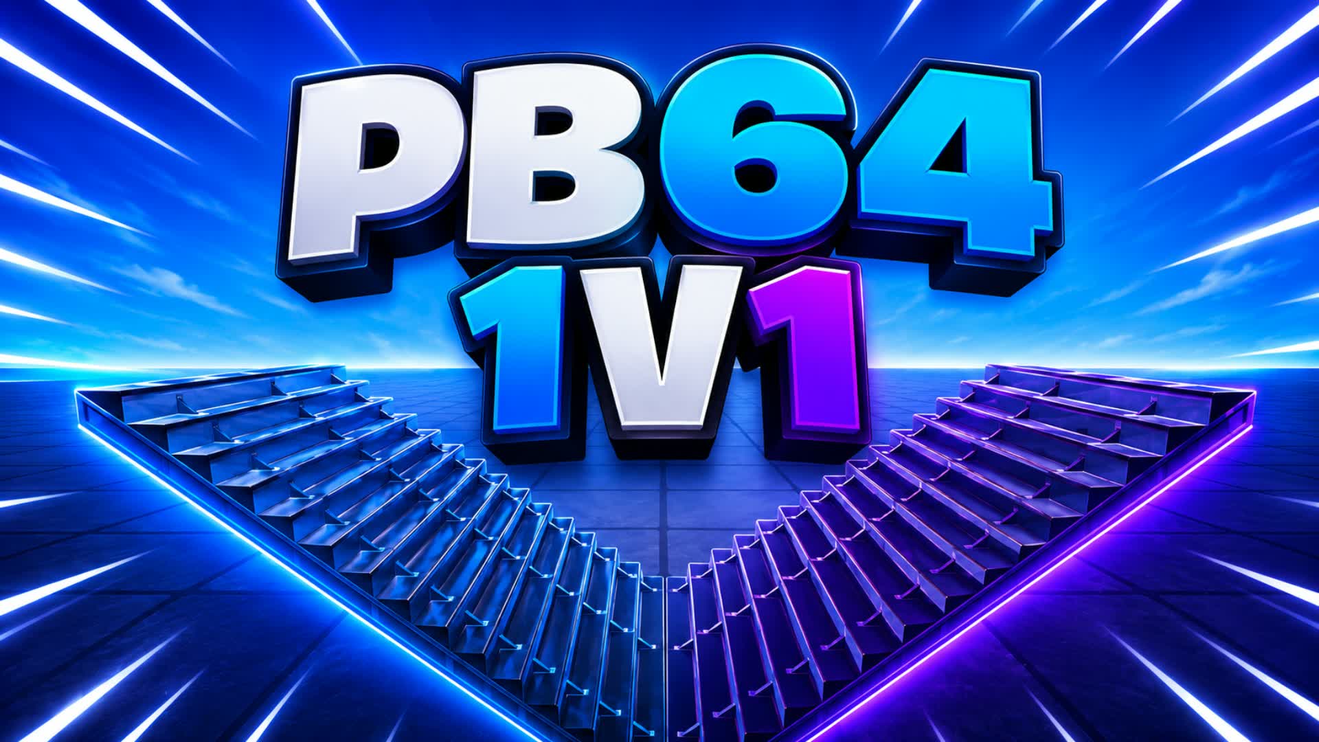 1V1 PB64 BUILD FIGHT (200 PUMPS) — Fortnite Creative map