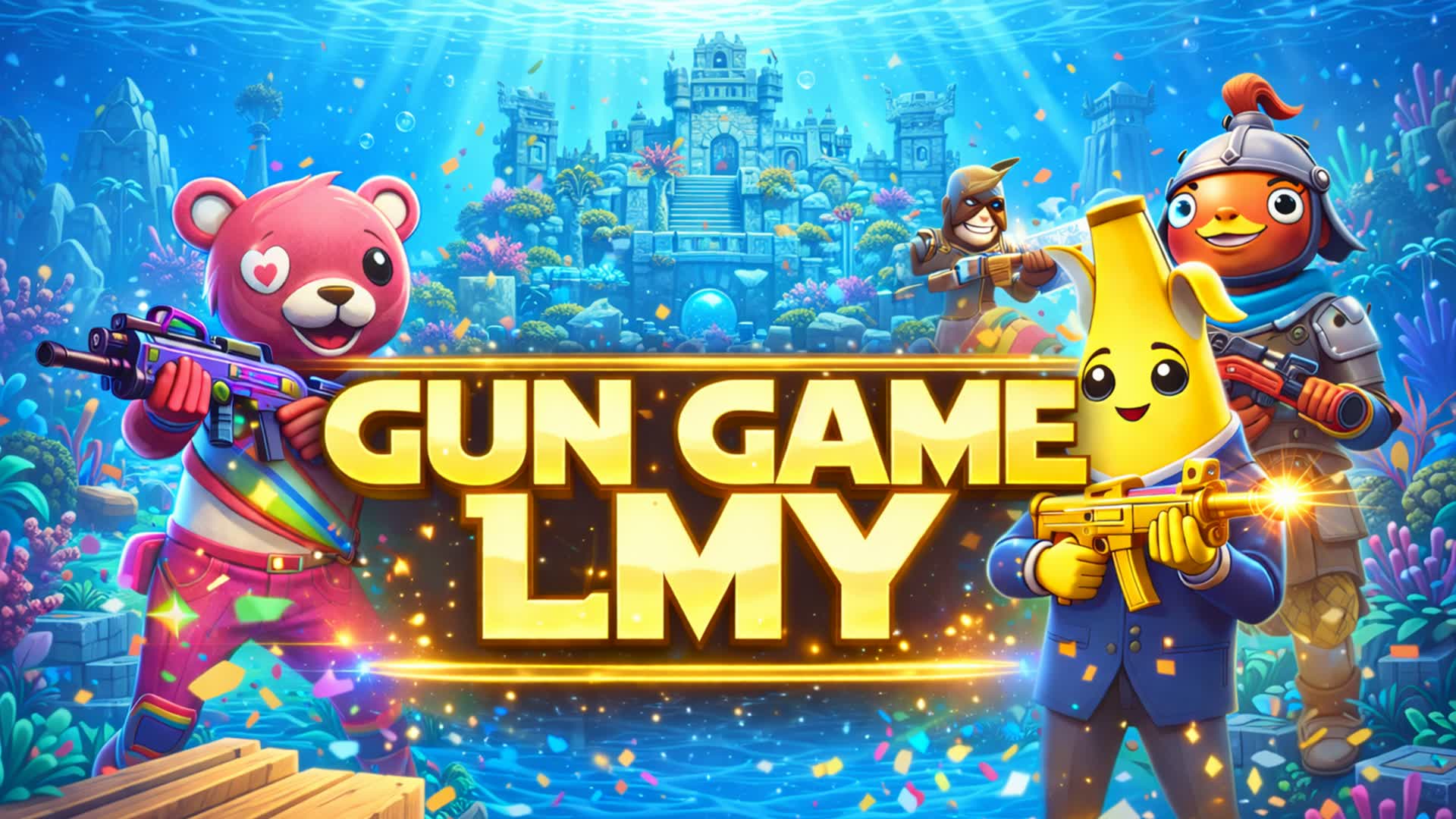 GUN GAME LMY — Fortnite Creative map