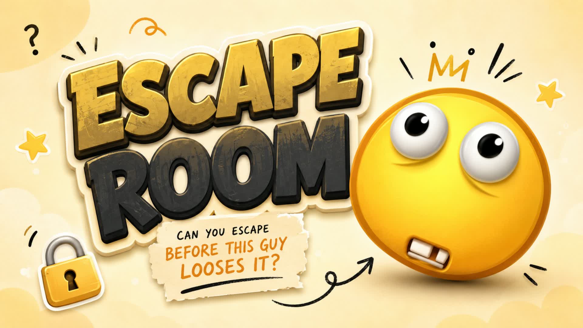 DON’T MAKE HIM MAD ESCAPE ROOM — Fortnite Creative map
