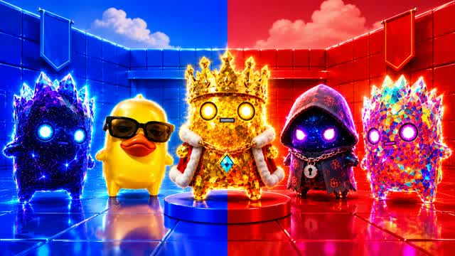 RED VS BLUE OVERLOAD π΄π΅ β Fortnite Creative map