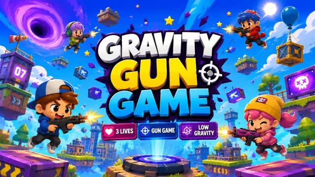 GRAVITY GUN GAME — Fortnite Creative map