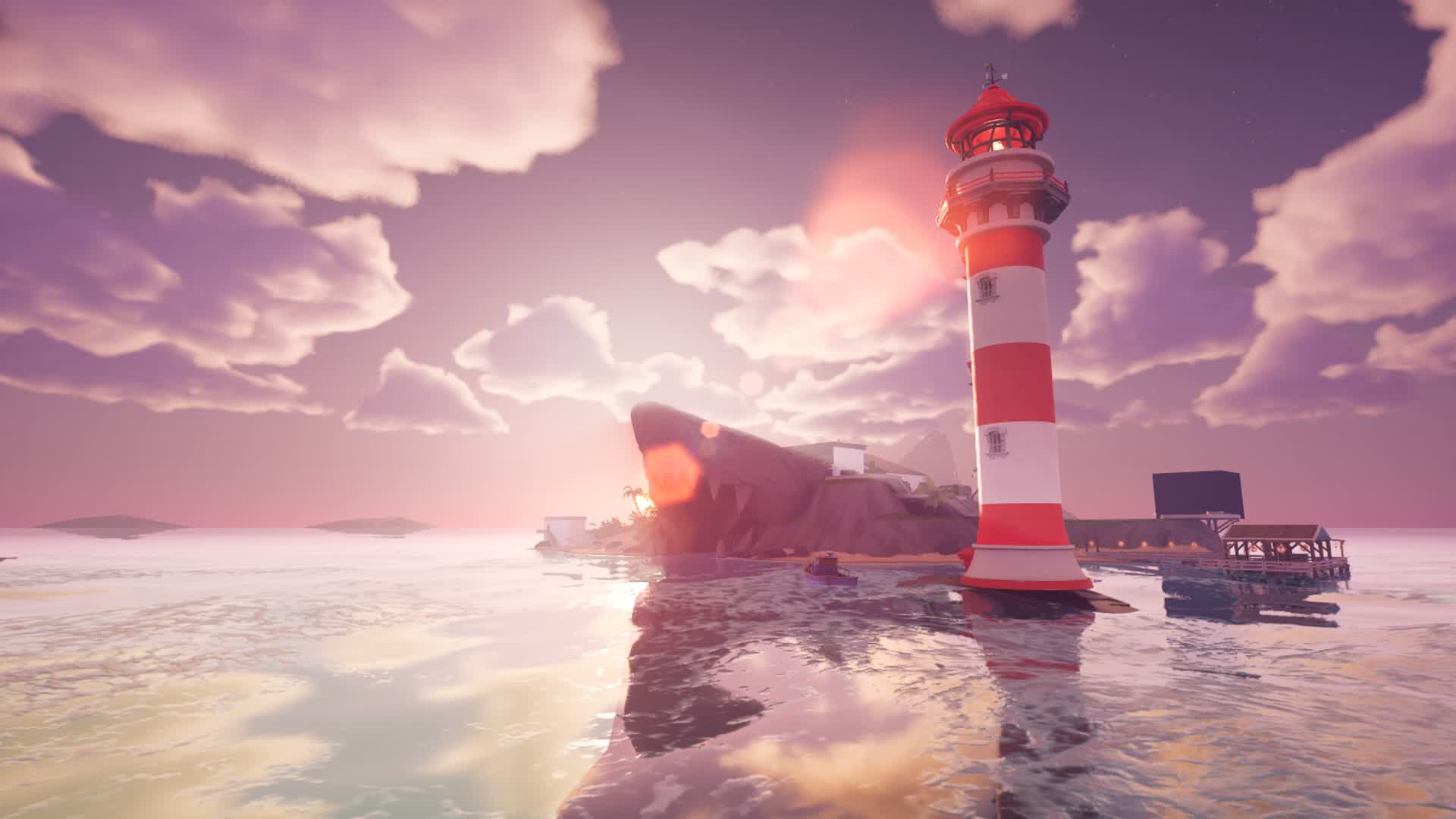 Hide and Seek on Shark Island — Fortnite Creative map