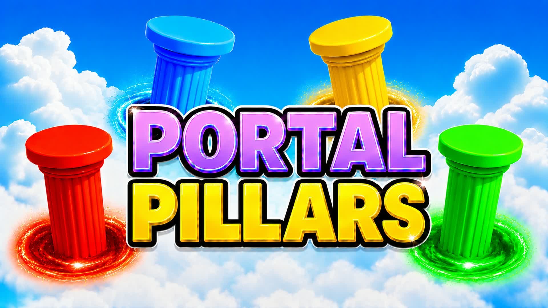 PORTAL PILLARS โ Fortnite Creative map