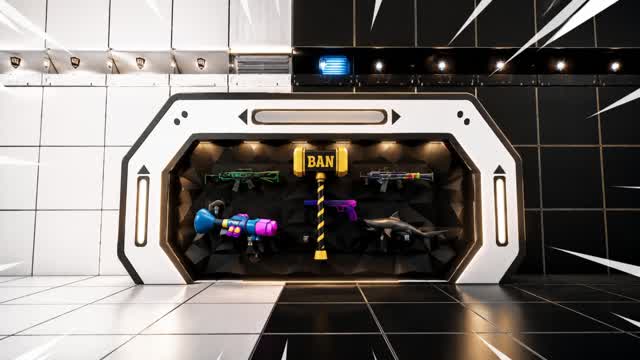 White vs. Black Combat — Fortnite Creative map