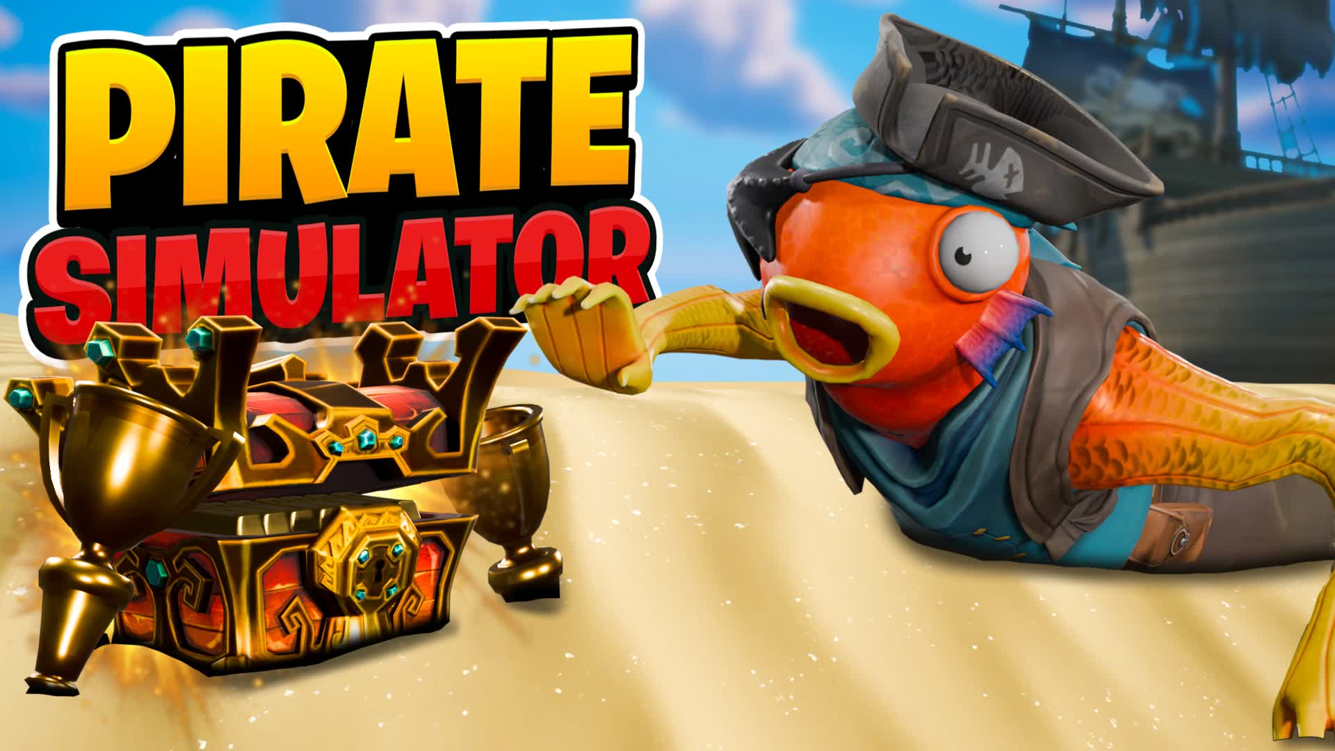 Pirate Simulator π΄ββ οΈ β Fortnite Creative map