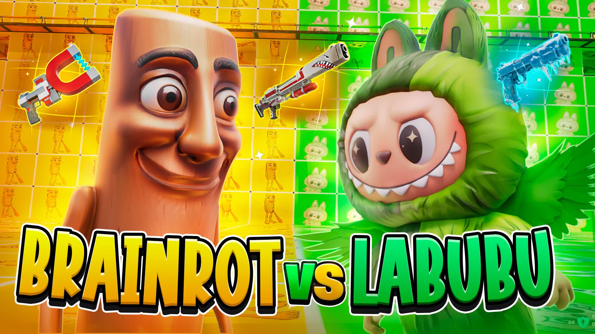 Brainrot vs Labubu β Fortnite Creative map