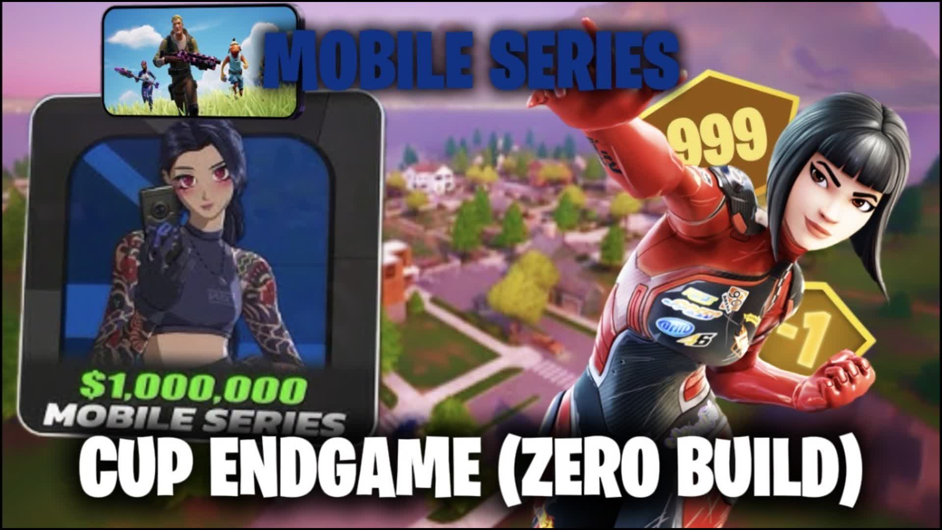 PRO Mobile Zero Build Reload Cup Endgame — Fortnite Creative map