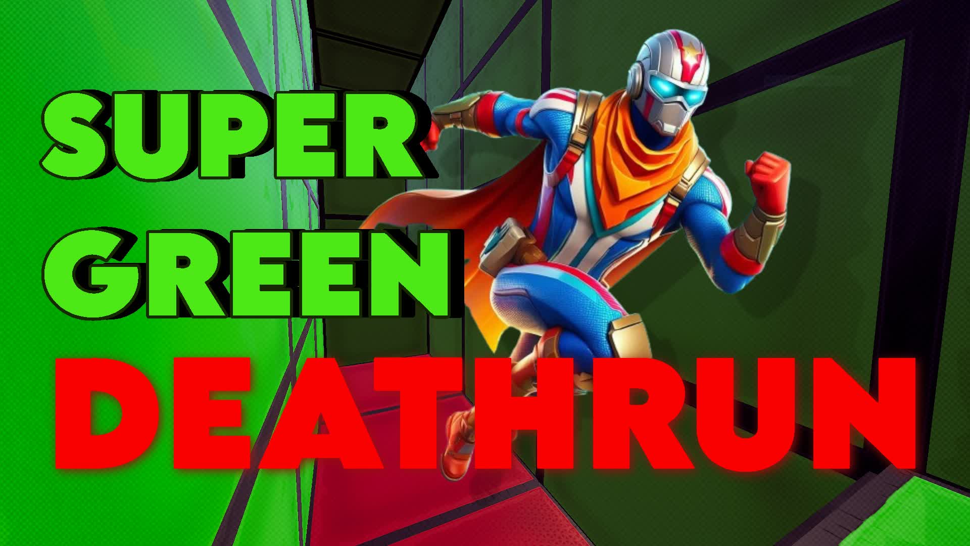 ⚡Super Green Deathrun⚡ — Fortnite Creative map