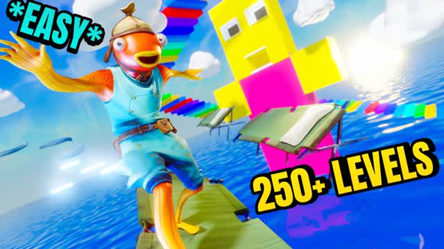 250 LEVEL’S OBBY PARKOUR⭐ — Fortnite Creative map