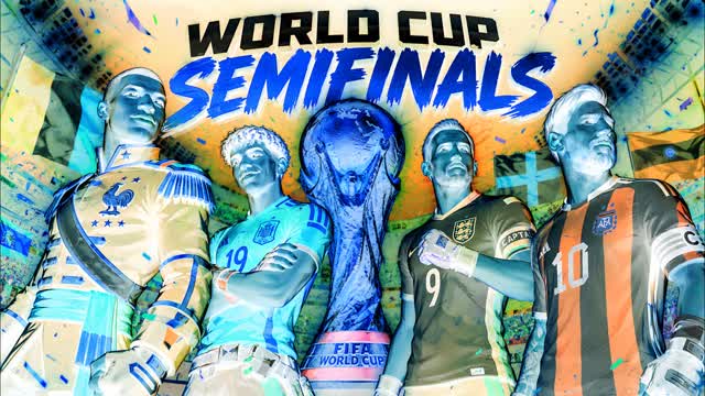 SEMIFINALS WORLD CUP 2026 🇫🇷🇪🇸🇨🇭 — Fortnite Creative map