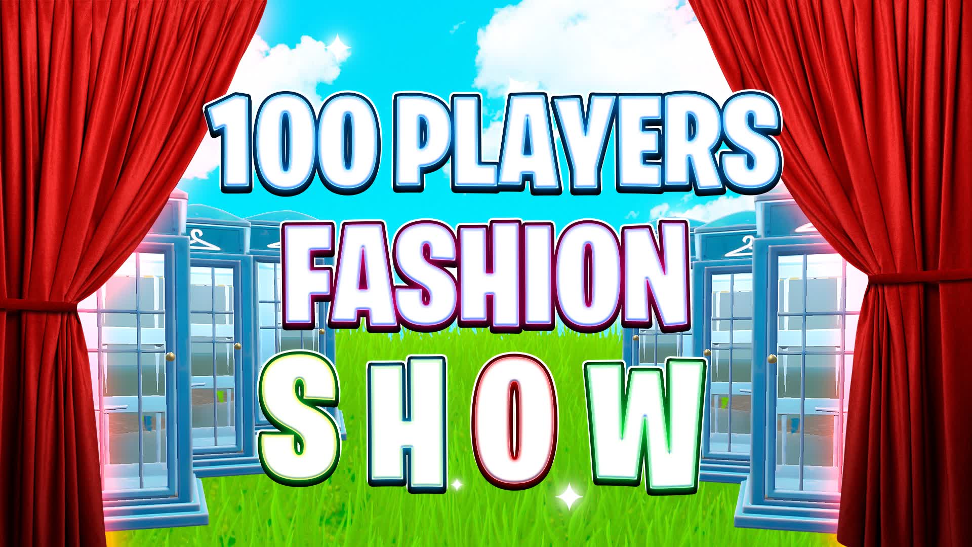 FASHION SHOW 100 Players π β Fortnite Creative map
