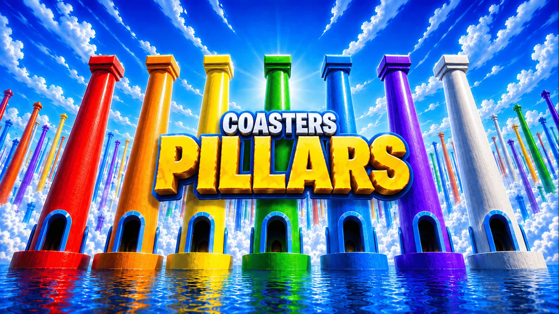 COASTERS PILLARS β Fortnite Creative map