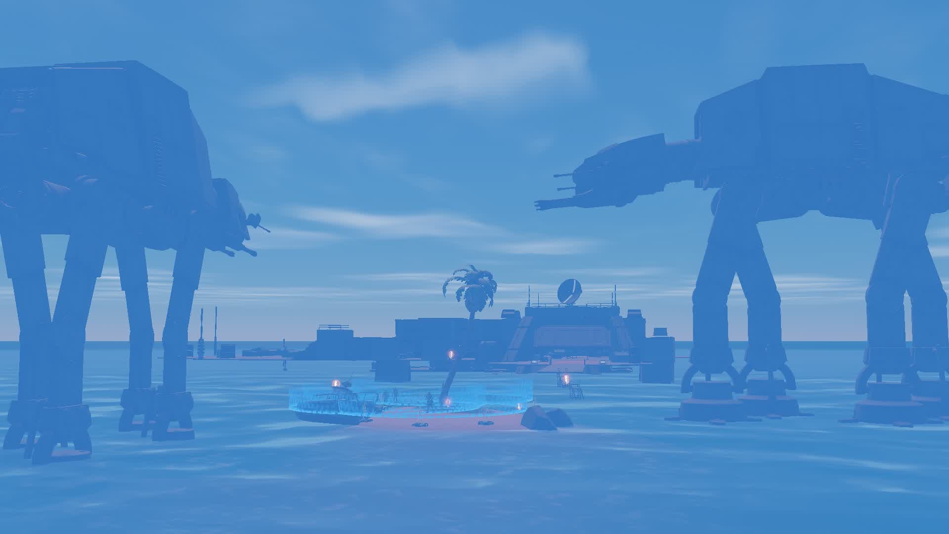 miniPvP island vs bot vs players — Fortnite Creative map