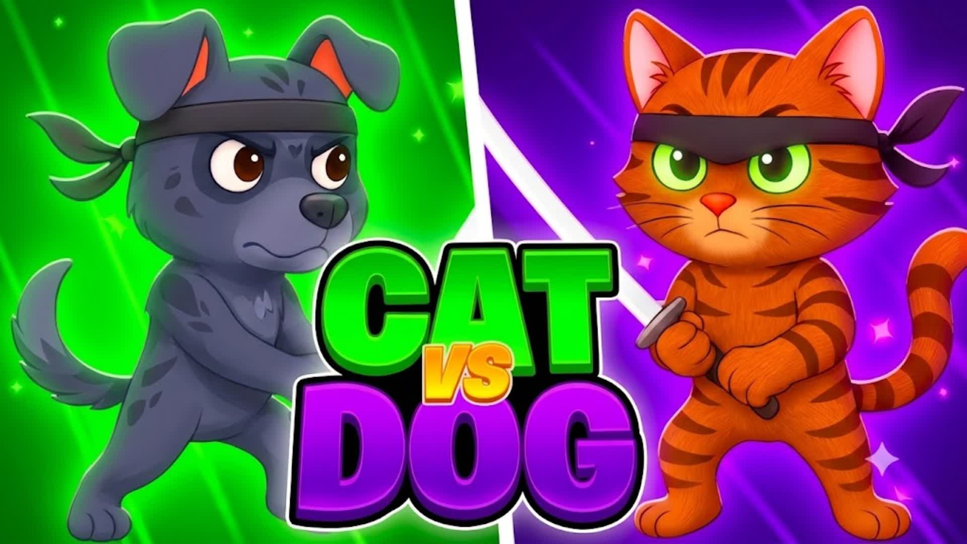RED VS BLUE π΄π΅CAT VS DOG β Fortnite Creative map