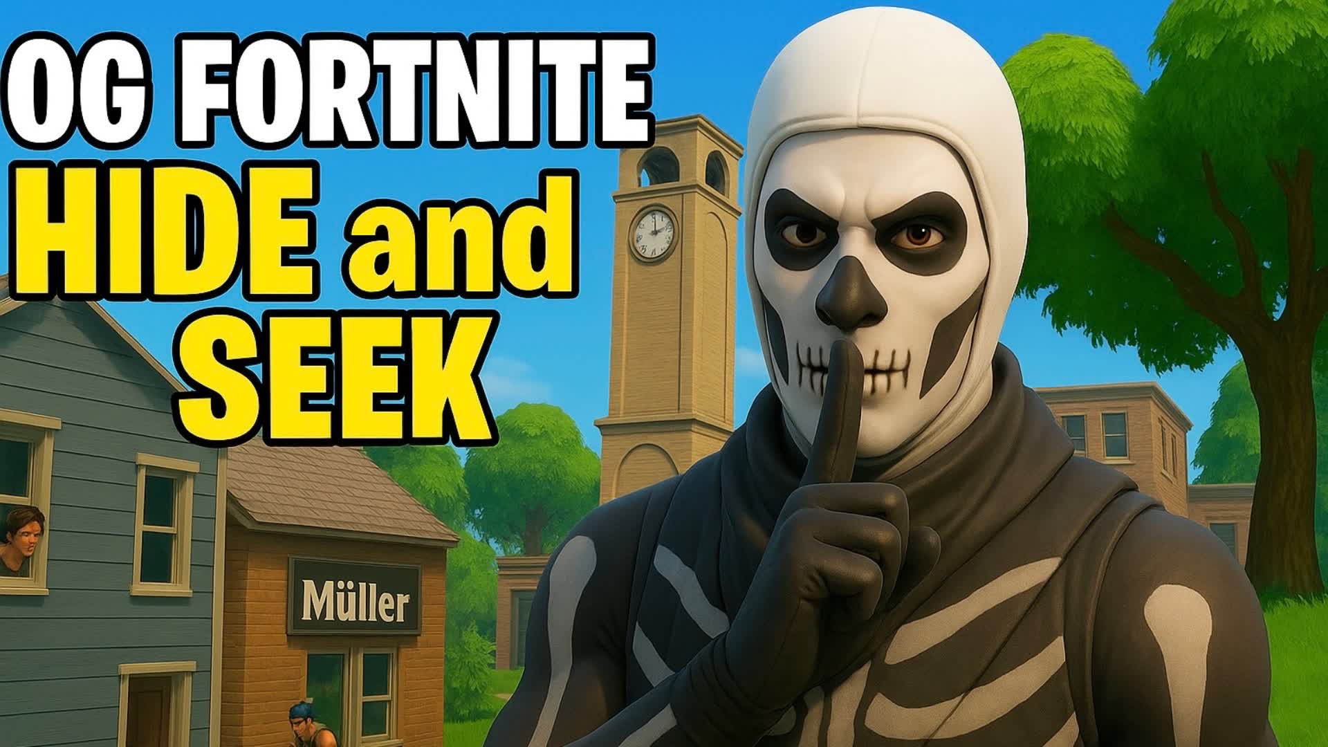OG Fortnite Hide and Seek — Fortnite Creative map